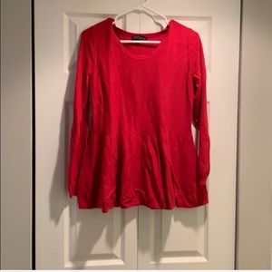 Red Eloquii sweater